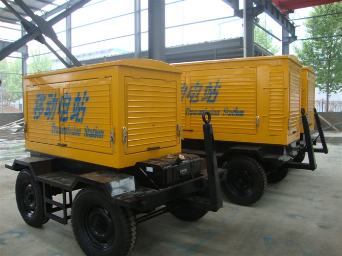 50KW移動電站柴油發(fā)電機組